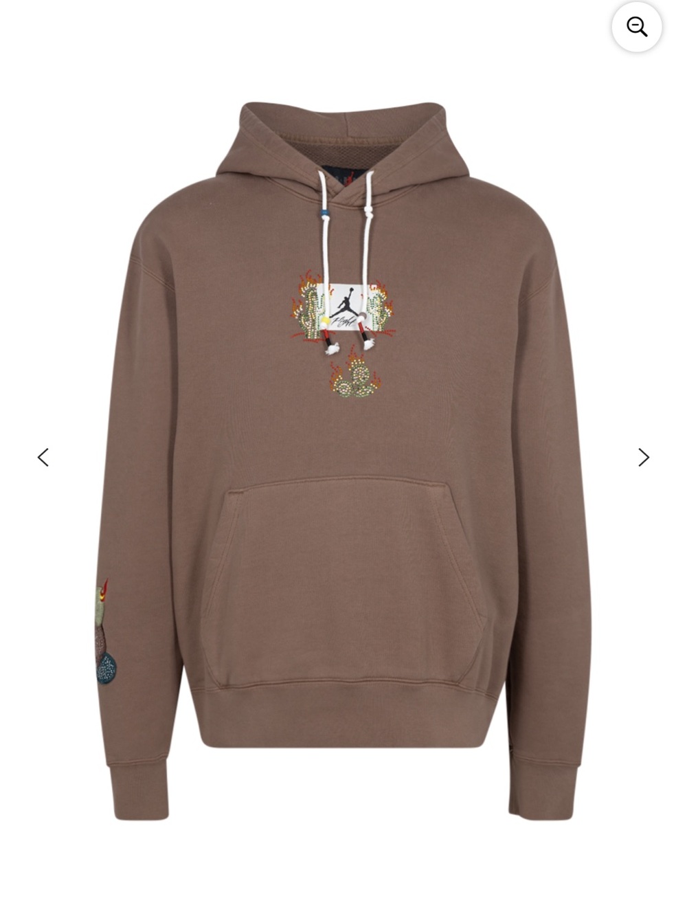 Air Jordan x Travis Scott Graphic Hoodie ‘Archaeo Brown’
